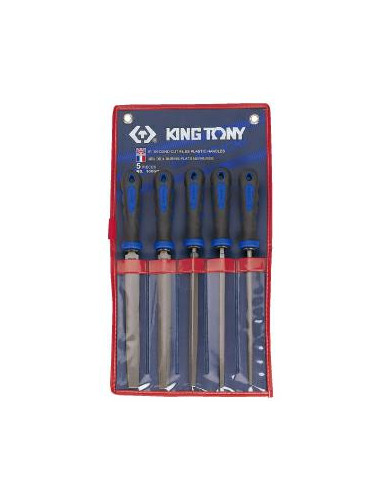 KING TONY ZESTAW PILNIKÓW 200mm / 5szt.