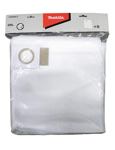 MAKITA WORKI FLIZELINOWE 25L DO VC3211H/M,VC3211M,VC3210L /5szt.