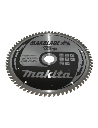 MAKITA PIŁA TARCZOWA  260x30x70z MAKBLADE PLUS DREWNO