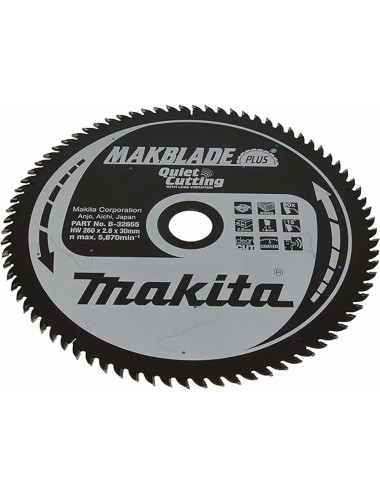 MAKITA PIŁA TARCZOWA  260x30x80z MAKBLADE PLUS DREWNO