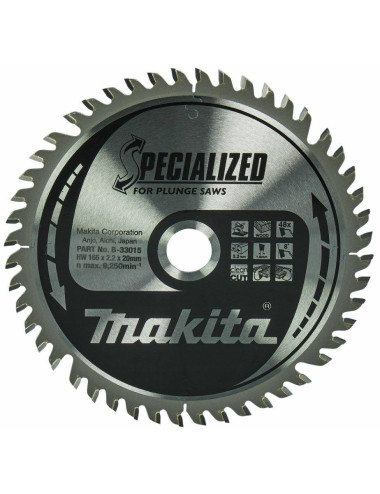 MAKITA PIŁA TARCZOWA  165x20x48z SP6000
