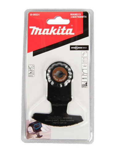 MAKITA MT BRZESZCZOT ŁUKOWY DO WĄSKICH SZCZELIN  68mm K40 SEGMENTOWY STARLOCK MAX...