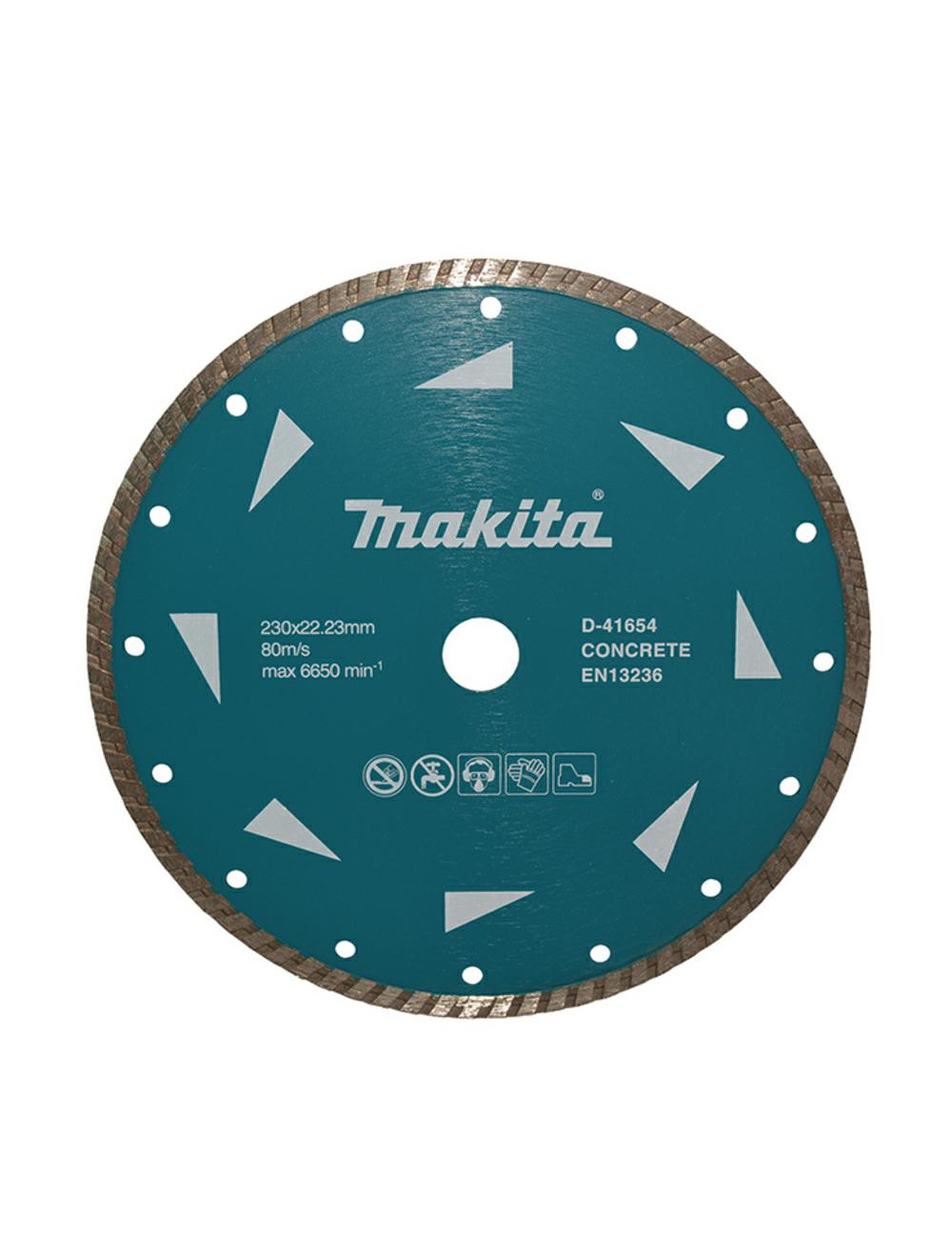 MAKITA TARCZA DIAMENTOWA 230x22,23mm TURBO (NA SUCHO) BETON
