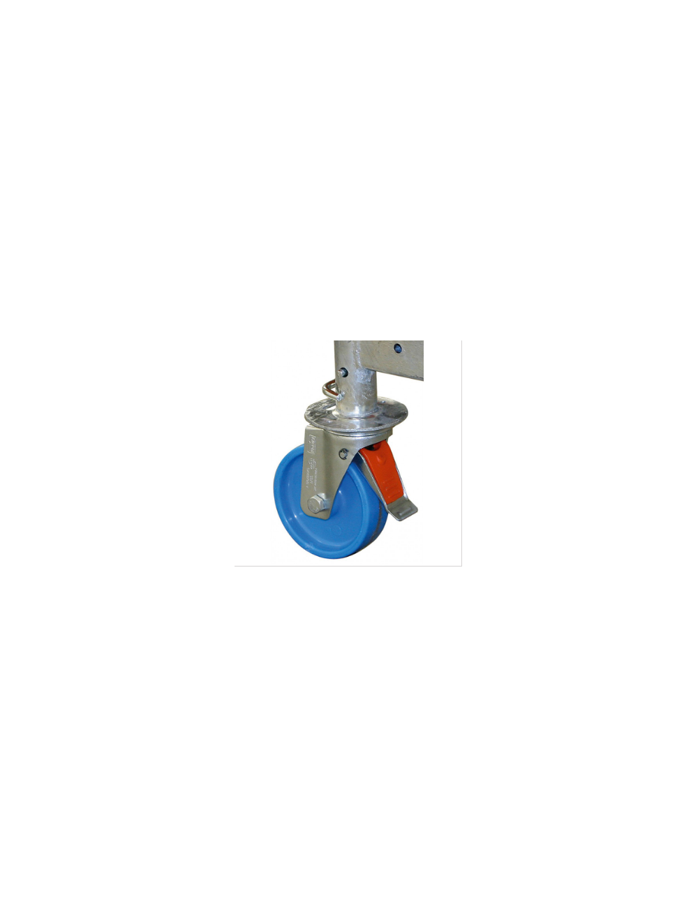 KRAUSE KÓŁKO DO RUSZTOWAŃ fi 125mm Z REG. WYSOKOŚCI