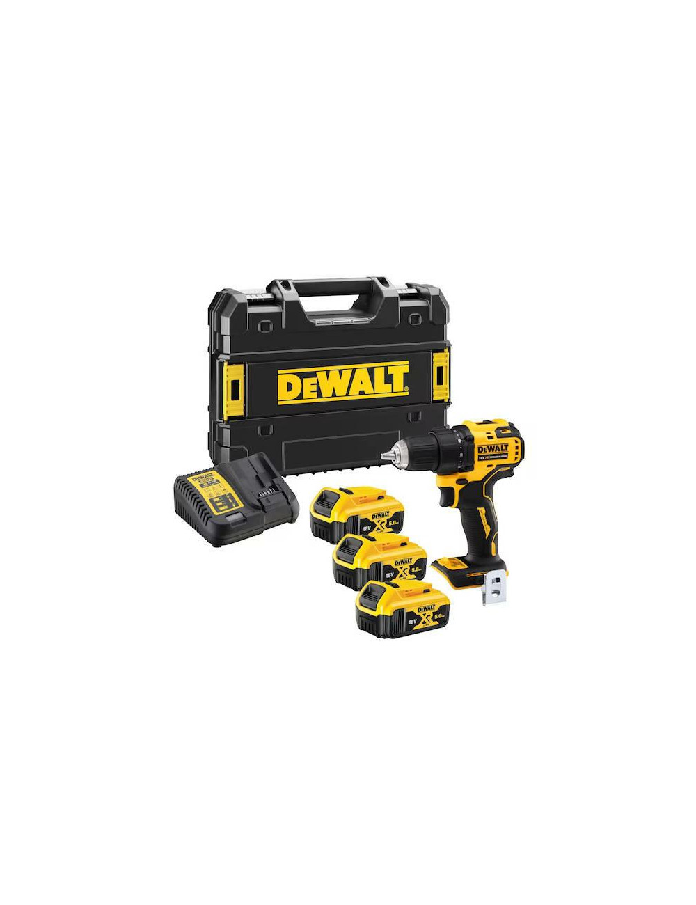 DEWALT WKRĘTARKA 18V DCD708P2T 65Nm 3x5,0Ah TSTAK
