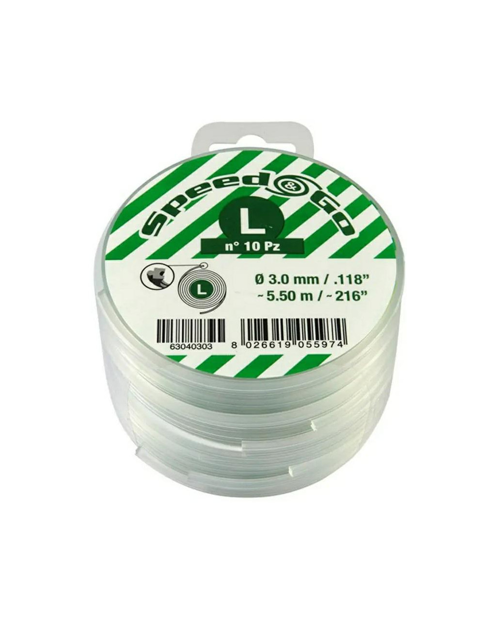 OLEO-MAC ŻYŁKA TNĄCA LOAD&GO 3,0mm/5,5m 10szt