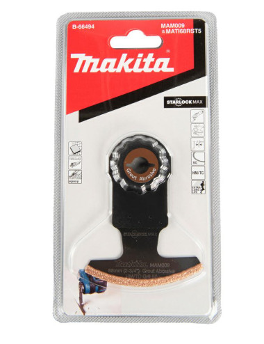 MAKITA MT BRZESZCZOT ŁUKOWY DO WĄSKICH SZCZELIN 68mm K50 SEGMENTOWY STARLOCK MAX