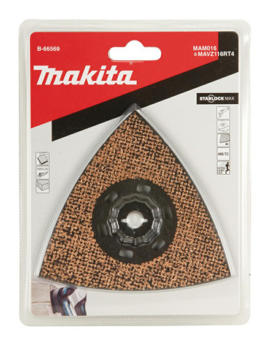 MAKITA MT PŁYTA SZLIFUJĄCA DELTA K40 116mm MULTITOOL STARLOCK MAX...