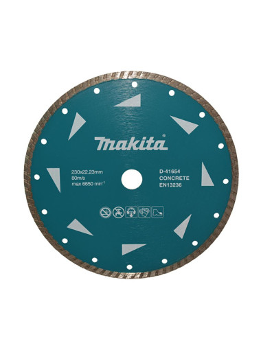 MAKITA TARCZA DIAMENTOWA 230x22,23mm TURBO (NA SUCHO) BETON
