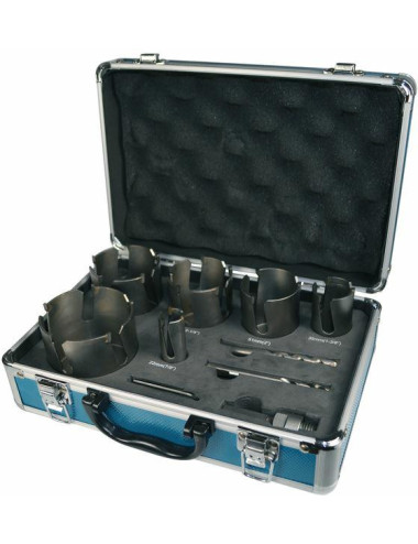 MAKITA ZESTAW OTWORNIC TCT ECONOMY  6szt. (UNIWERSALNE) 22,35,51,57,64,76mm+2WP+1 ADAPTER