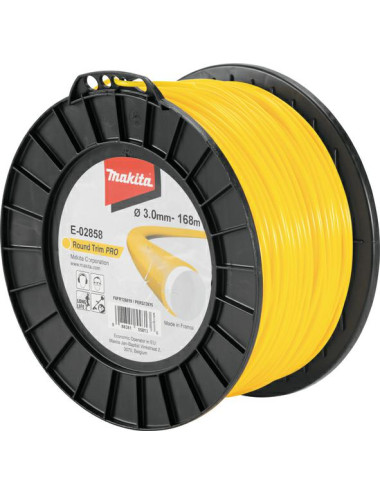 MAKITA ŻYŁKA NYLONOWA OKRĄGŁA "PRO" 3,0mm/168mb