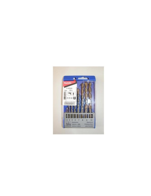 MAKITA ZEST.WIERT.DO BETONU 8szt/3-10mm/
