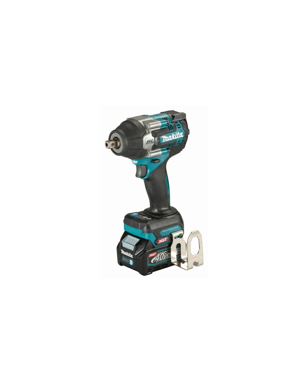 MAKITA KLUCZ UDAROWY  1/2" 40V XGT TW008GD201 750Nm 2x2,5Ah ZAPADKA