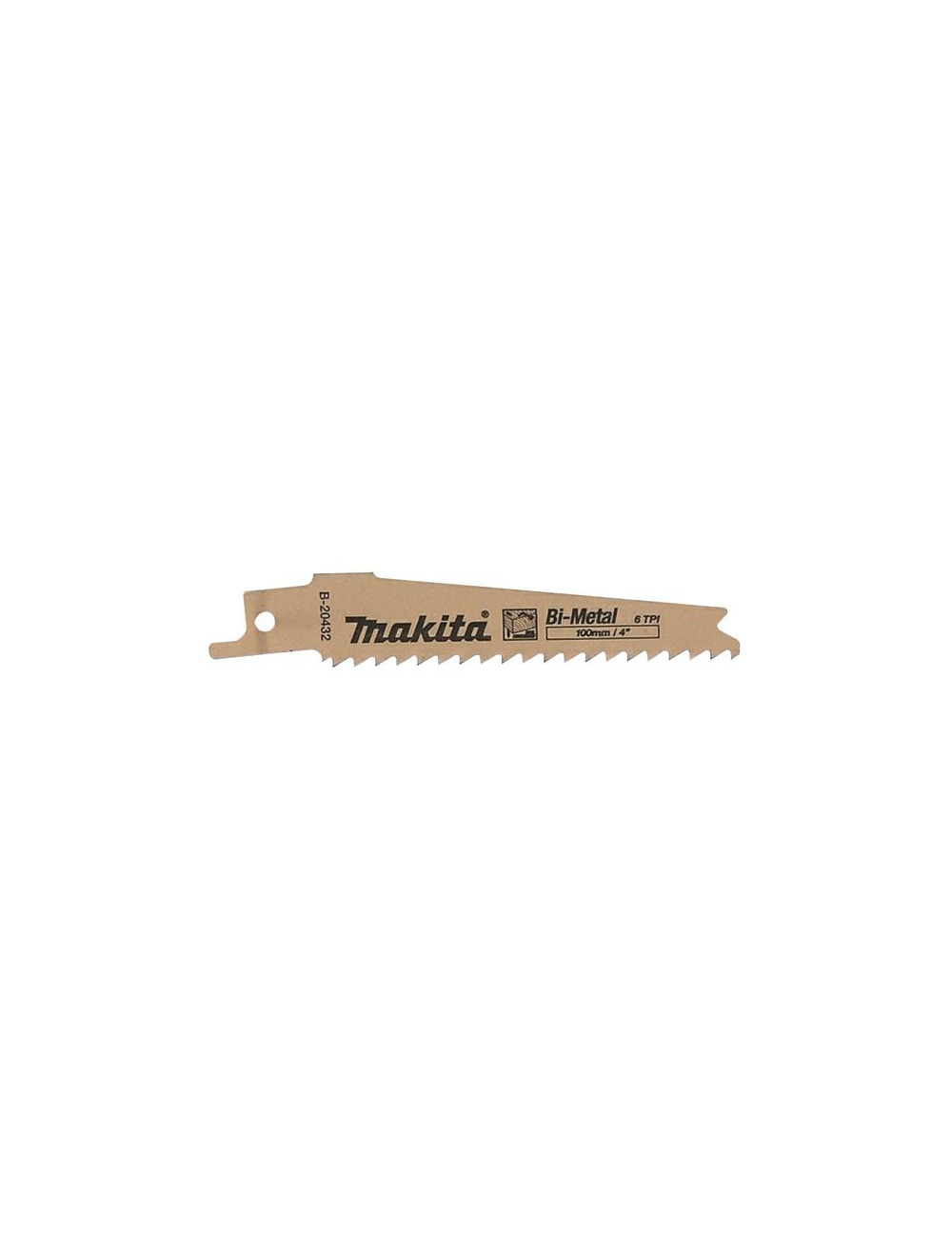 MAKITA BRZESZCZOT DO PIŁ SZABLASTYCH BIM 100x0,9mm  /5szt. DREWNO Z GWOŹDZIAMI (10-50mm)