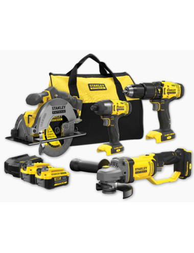 STANLEY ZESTAW V20 2x4,0Ah TORBA SFMCK469M2