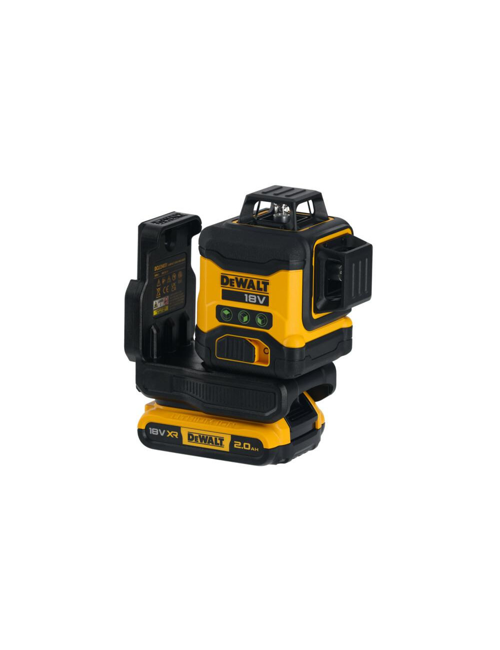 DEWALT LASER LINIOWY 18V DCLE34031D1 3x360 1x2,0Ah