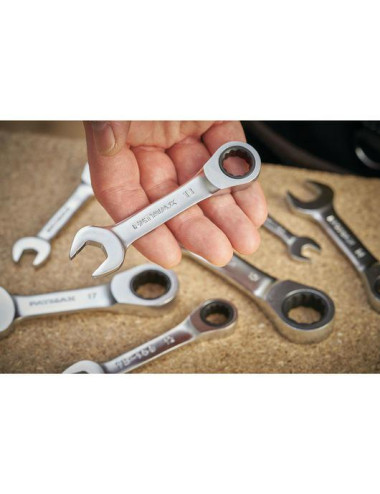 STANLEY KLUCZ PLASKO-OCZKOWY Z GRZECHOTKA KROTKI 13 MM