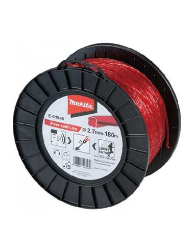 MAKITA ŻYŁKA NYLONOWA "KONICZYNA" 2,7mm/180mb