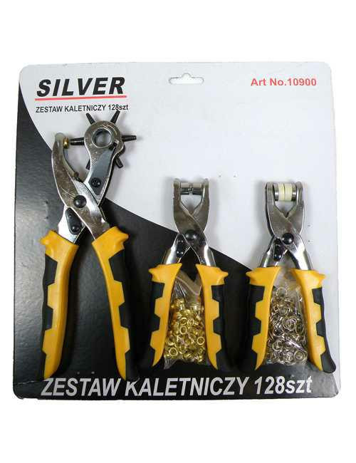 ZESTAW KALETNICZY 128cz. SILVER