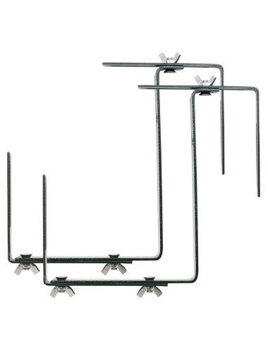 GREENMILL UCHWYT DO SKRZYNEK BALKONOWYCH 2szt. ANTRACYT