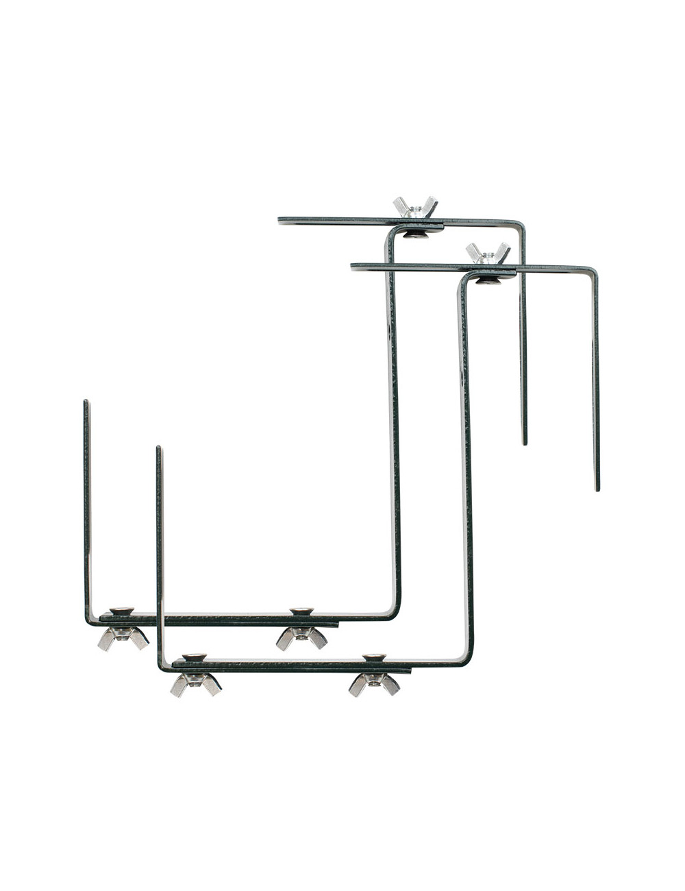 GREENMILL UCHWYT DO SKRZYNEK BALKONOWYCH 2szt. ANTRACYT