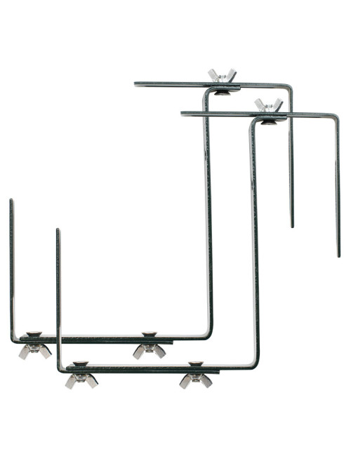 GREENMILL UCHWYT DO SKRZYNEK BALKONOWYCH 2szt. ANTRACYT