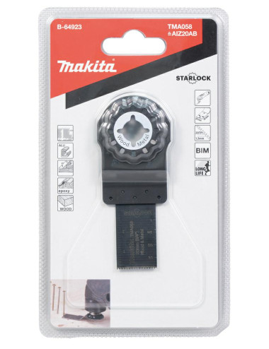 MAKITA MT BRZESZCZOT DO CIĘCIA WGŁĘBNEGO BIM 20mm DO METALU