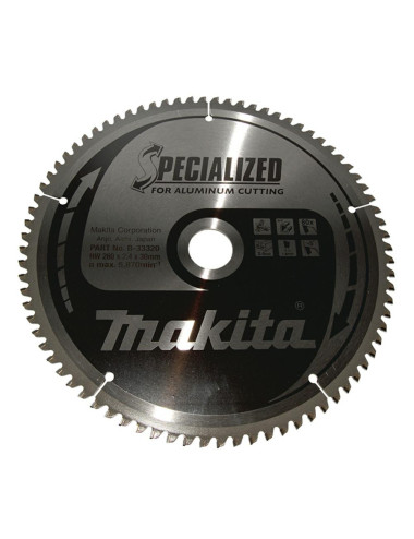 MAKITA PIŁA TARCZOWA  260x30x80z SPECJALIZED ALUMINIUM