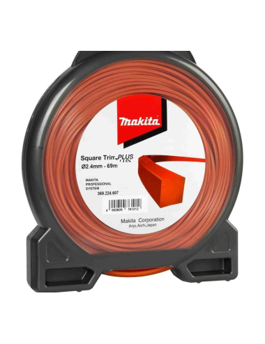 MAKITA ŻYŁKA NYLONOWA KWADRAT 2,4mm/69mb