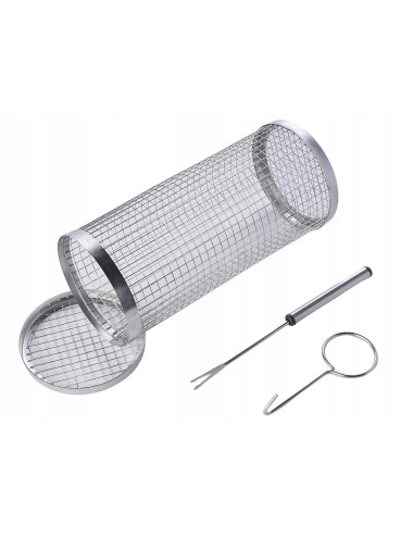 MASTER GRILL KOSZYK DO GRILLOWANIA TUBA ŚR.9,5cm WYS.30cm