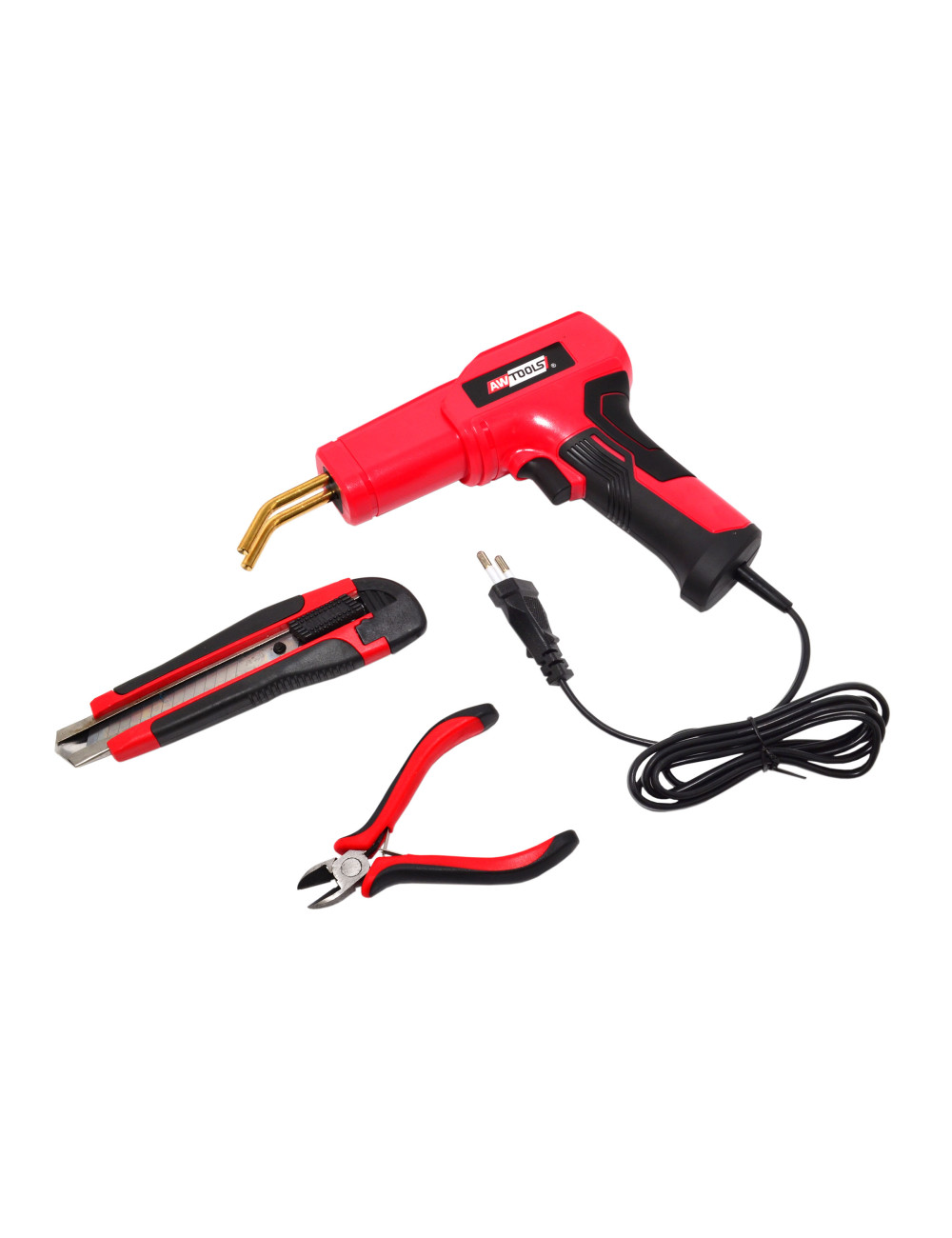 AWTOOLS ZGRZEWARKA DO PLASTIKU 50W + ZSZYWKI