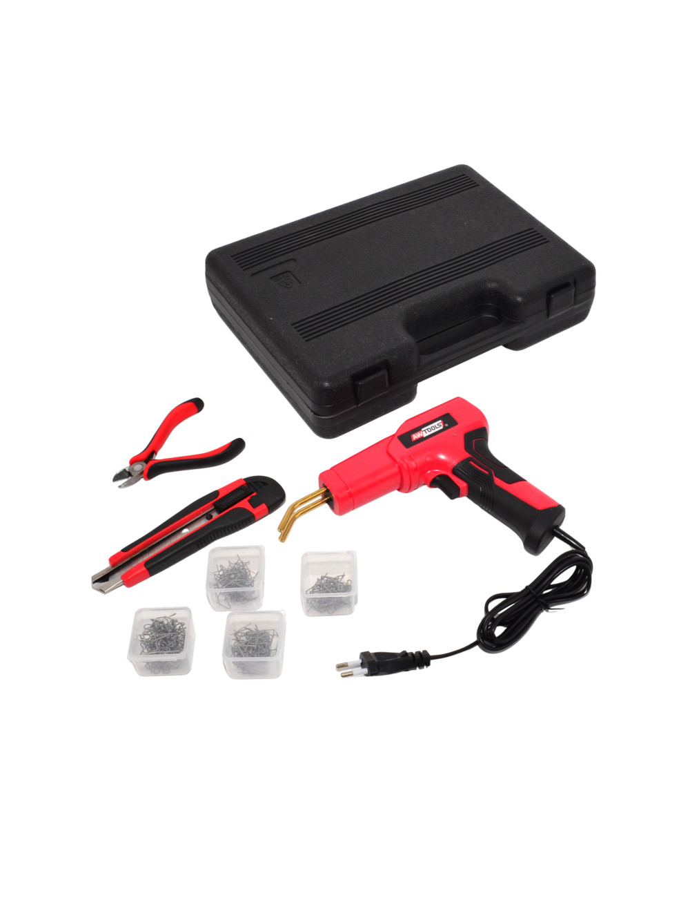 AWTOOLS ZGRZEWARKA DO PLASTIKU 50W + ZSZYWKI