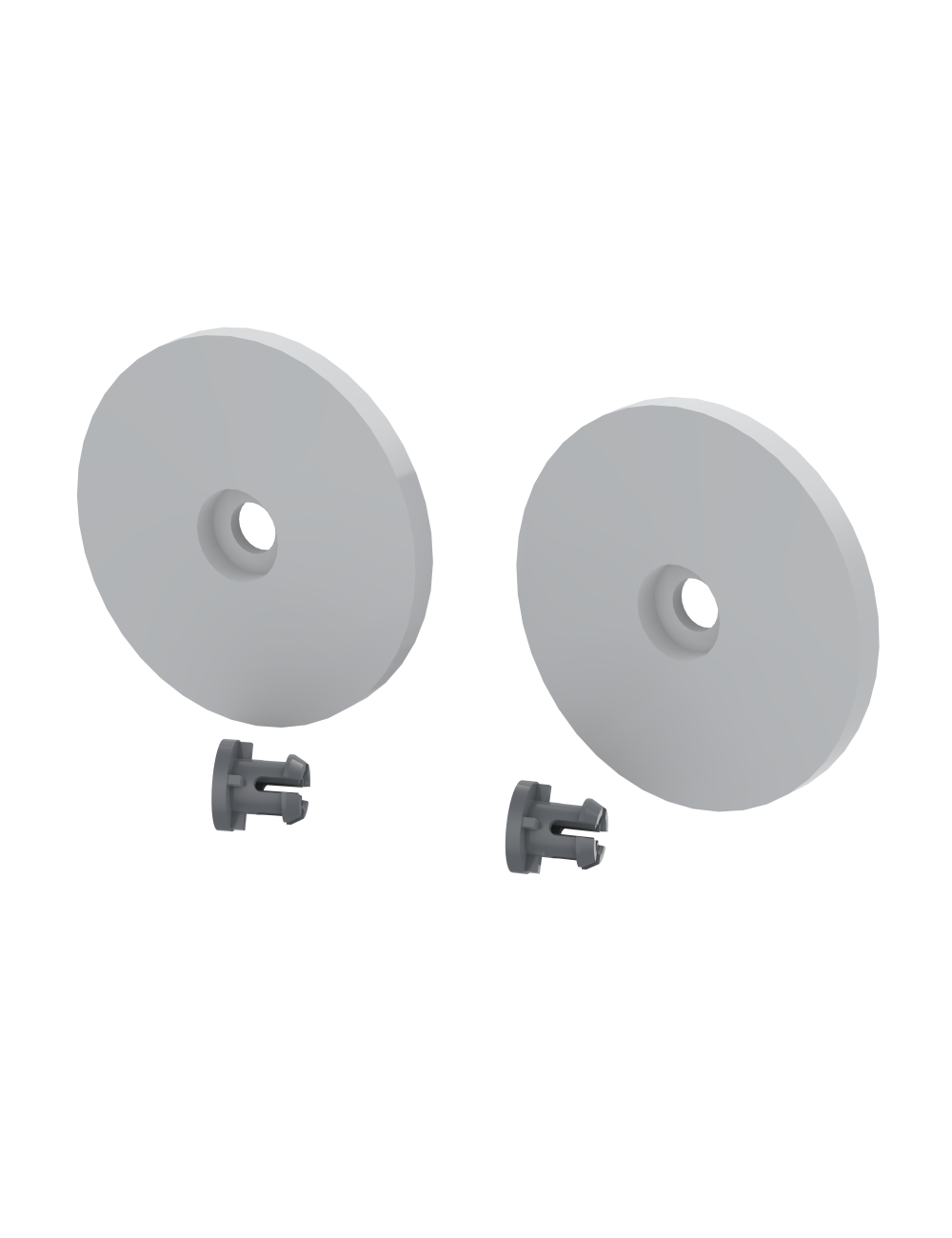 CELLFAST ZESTAW KOŁPAKÓW DO KÓŁ WÓZKA ALUPLUS/ECONOMIC