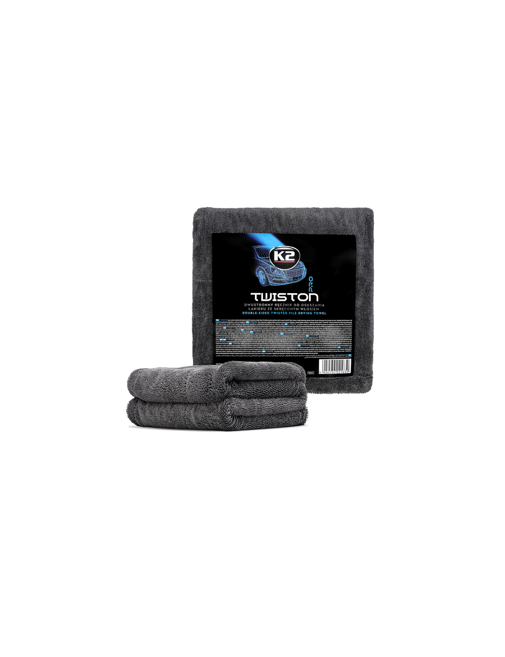 K2 MIKROFIBRA 60x90cm 1200g TWISTON PRO