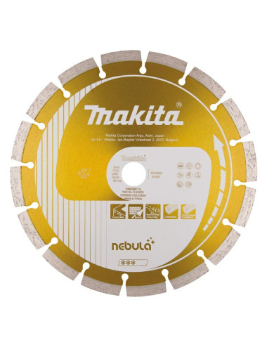 MAKITA TARCZA DIAMENTOWA 230x22,23mm SEGMENT (NA SUCHO) BETON B-54025