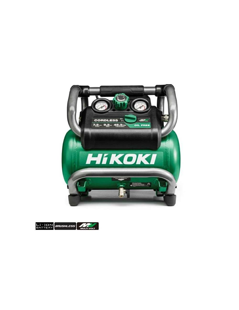 HIKOKI KOMPRESOR POWIETRZA 36V EC36DAW4Z BL MULTIVOLT 9,2Bar 7,6l