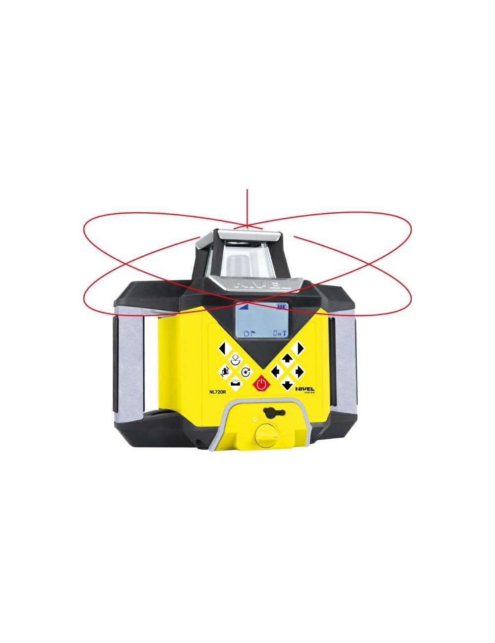 NIVEL SYSTEM NIWELATOR LASEROWY NL720R DIGITAL