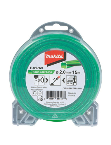 MAKITA ŻYŁKA NYLONOWA "KONICZYNA" 2,0mm 15mb