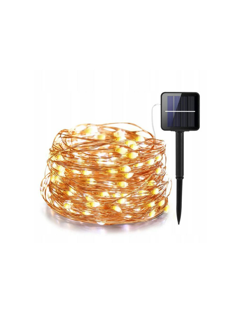 VOLTENO LAMPKA SOLARNA DRUCIK 100 LED /GIRLANDA