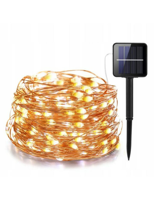 VOLTENO LAMPKA SOLARNA DRUCIK 100 LED /GIRLANDA