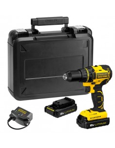 STANLEY WIERTARKO-WKRĘTARKA 18V 55Nm 2x1,3Ah LI-ION BEZSZCZOTKOWA KUFER