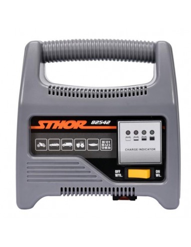 STHOR PROSTOWNIK 12V 6A 90Ah LED