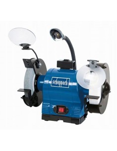 SCHEPPACH SZLIFIERKA STOŁOWA Z LAMPKĄ 200mm BG200