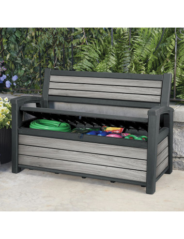 KETER ŁAWKA DECO GARDEN BENCH 227 L STORM GREY