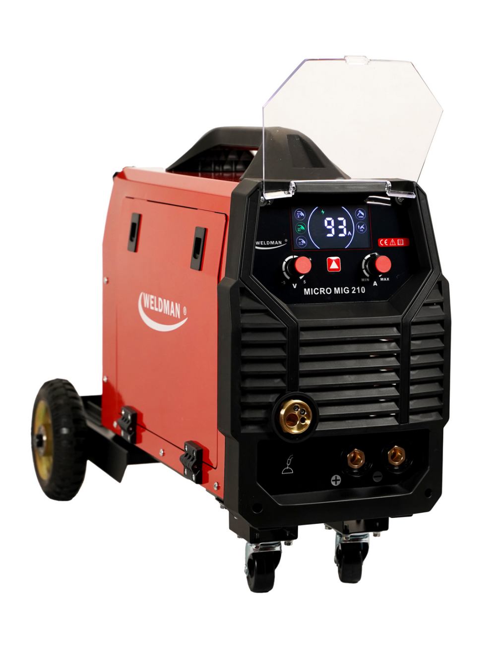 WELDMAN PÓŁAUTOMAT SPAWALNICZY INVERTOROWY MICRO MIG210 SYN MIG/TIG/MMA