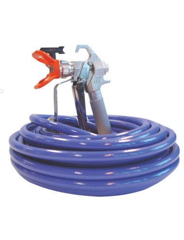 GRACO STANOWISKO MALARSKIE PISTOLET CONSTRACTOR + WĄŻ BLUEMAX II 15m + KOŃCÓWKA BICZOWA 0,9m