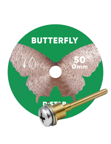 DISTAR TARCZA DIAMENTOWA BUTTERFLY 50 x 0,6 x 5,8/3,2-3,0F Z TRZPIENIEM