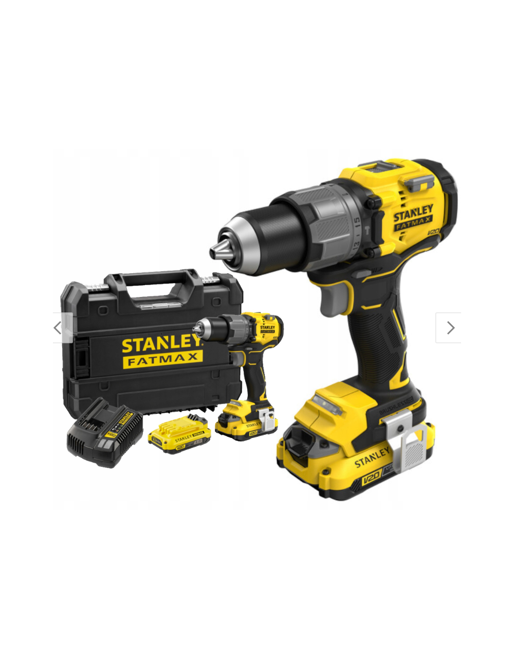 STANLEY WKRĘTARKA UDAROWA V20 SFMCD726D2T 2x2Ah PRO-STACK