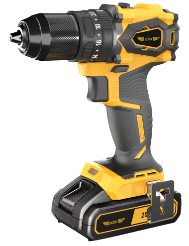 ADLER WKRĘTARKA UDAROWA 20V AKU1710W-2AH