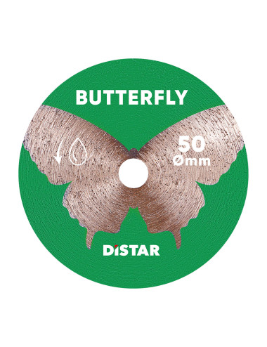 DISTAR TARCZA DIAMENTOWA BUTTERFLY 50 x 0,6 x 5,8 BEZ TRZPIENIA